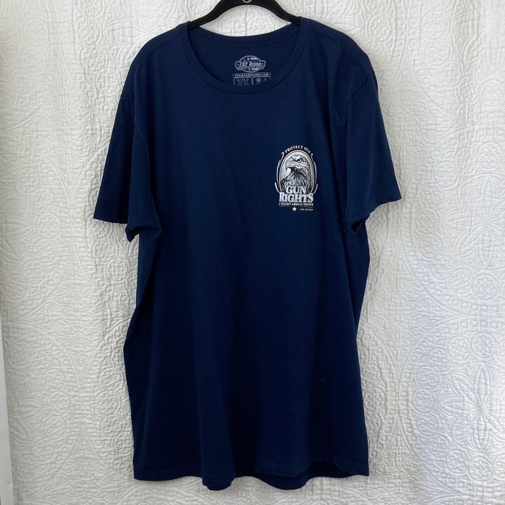 7.62 Design Men’s Gun Rights, Graphic T-shirt, size 2X